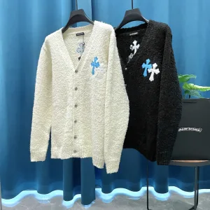High Quality Designer Chrome Hearts Leather Coats