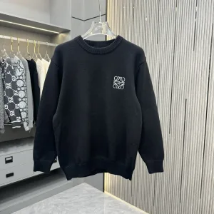 High Quality Luxury Loewe Cashmere Sweater For Autumn