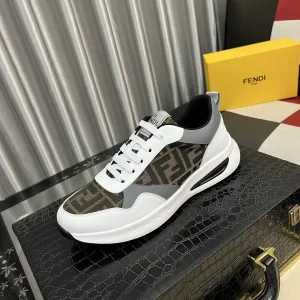 Designer Fendi Cowhide Casual Shoes