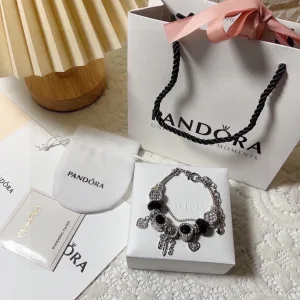 High Quality Luxury Pandora Bracelet Red Eva Down