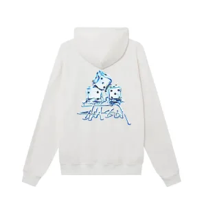AAA Stussy Hoodie Ash Cotton Pure Combed Streetwear Autumn Early