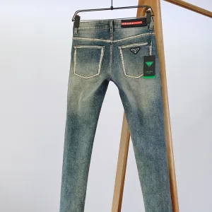 Luxury Prada Denim Jeans For Autumn