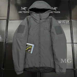 Luxury Archaeopteryx Outerwear Red Windstopper Cotton Down Understated Luxury Winter