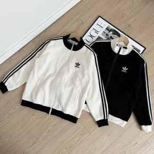 Luxury AAA Adidas Coat Red Suitable For All Body Types Street Style
