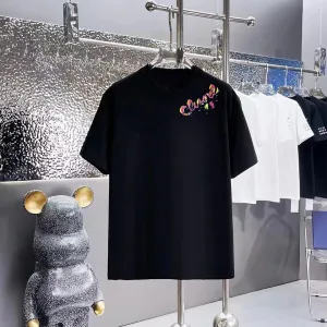 Luxury Aaa Chanel Cotton Short-Sleeved T-Shirt