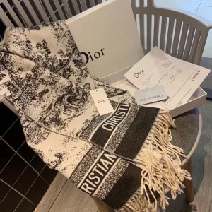 Reps AAA Dior Shawl Ash Wool Cashmere