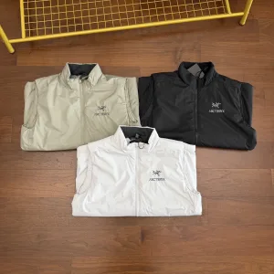 Super Clone Archaeopteryx Outerwear Red Cotton Nylon Fleece Water-Repellent Fabric Zippered Pocket