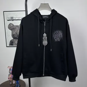 Luxury Aaa Chrome Hearts Silk Hoodies For Autumn