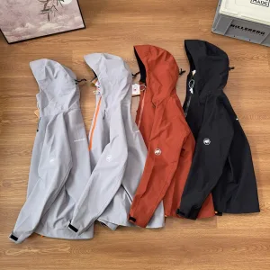 Designer Mammut Coat Red Down Fleece Outdoor Functional Fabric Soft And Smooth Quick-Drying Winter Lightweight Breathable