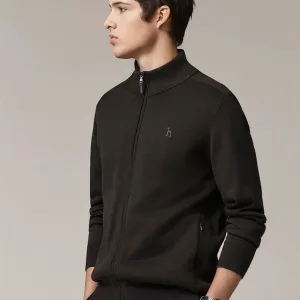 High Quality Luxury Haggis Cardigan Red Wool