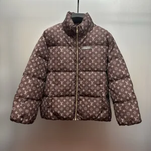 Designer Louis Vuitton Nylon Down Jacket For Fall