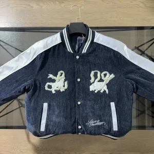 Reps Luxury Chrome Hearts Jacket Red Woven Fabric
