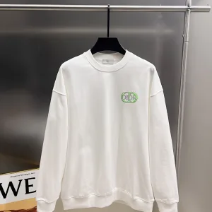 Aaa Dior Cotton Long-Sleeved Sweatshirt For Fall