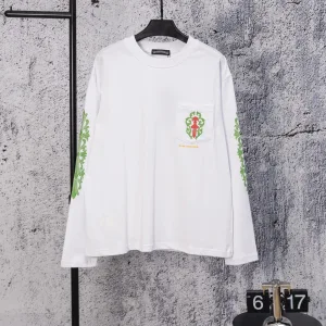 Aaa Chrome Hearts Cotton Long-Sleeved T-Shirt For Autumn
