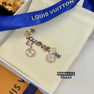 Luxury Louis Vuitton Earrings Red