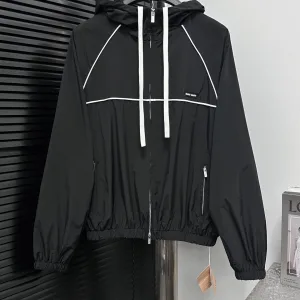 Designer 1:1 Miu Miu Aluminum Jacket