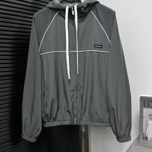 Luxury Aaa Miu Miu Aluminum Jacket