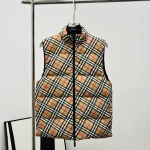 Reps High Quality Burberry Vest Down Rubber Raw