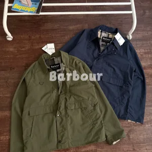 Super Clone Barbour Coat Red Cotton Pure Down Nylon