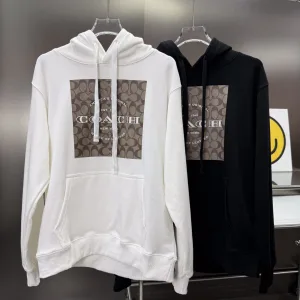 Luxury Coach Hoodie Ash Relaxed Fit