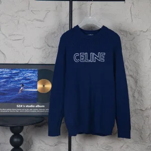 High Quality Celine Felt Sweater For Autumn