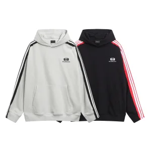 Reps Luxury Balenciaga Hoodie Ash Silk Embroidery