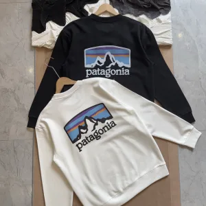 Reps High Quality Patagonia Hoodie Ash Cotton Soft And Gentle Spring Autumn Winter Crisp Silhouette
