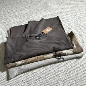 Designer Luxury Stussy Long-Sleeved Shirt Ash Autumn