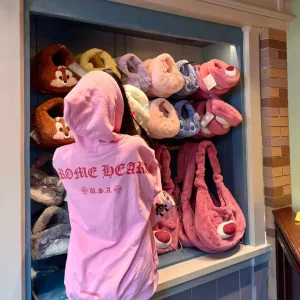 High Quality Chrome Hearts Hoodie Pink Cotton Pure Fleece Autumn Winter And