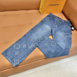 High Quality Luxury Louis Vuitton Denim Jeans