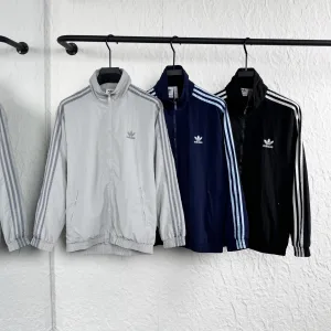 AAA Adidas Coat Blue Cotton Pure