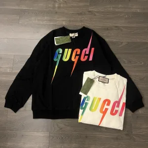 Luxury Super Clone Gucci Hoodies Ash Cotton Pure Relaxed Fit Exquisite Tailoring Plastisol Printing