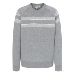 Super Clone Dior Sweater Ash Cashmere Jacquard Knitted Fabric Simple And Elegant Autumn Winter Pattern