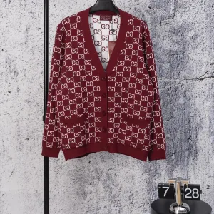 Designer 1:1 Gucci Jacquard Outerwear For Fall