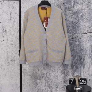 Luxury High Quality Gucci Outerwear Red Jacquard Winter