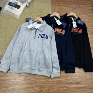 Reps Designer Ralph Lauren Hoodie Red Spring