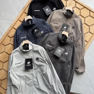 Super Clone AAA Mammut Shirts Red Down Urban Style Autumn Clean Cut