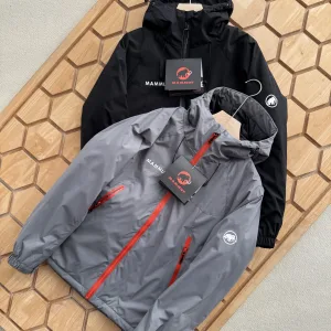 Super Clone Mammut Shirts Red Cotton Down Microfiber Urban Outdoor Professional Spring Autumn Winter Early Late