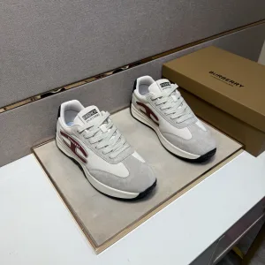 Designer Burberry Casual Shoes Color Mesh