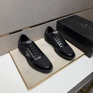 Luxury Prada Casual Shoes Color Genuine Leather