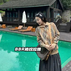 AAA Burberry Outerwear Red Winter