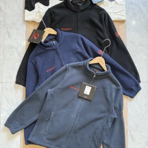 Designer Mammut Outerwear Red Down Fleece Fabric Smooth To The Touch Urban Commuting Professional Outdoor Autumn Winter Early Embroidery
