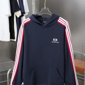 Reps Balenciaga Hoodie Red Cotton Pure Autumn Winter
