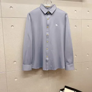 Luxury Burberry Long-Sleeved Shirt Red