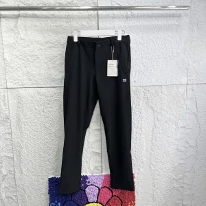 Designer Express Trousers Red Eva Nylon Spandex Lace Fabric Unrestricted Movement Quick-Drying Business Elites Urban Outdoor Summer Side Pockets Zippered Pocket Golden Ratio