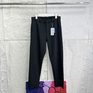 Super Clone Fila Trousers Black Running Spring