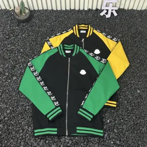 Super Clone Luxury Moncler Coat Green Autumn Winter Embroidery
