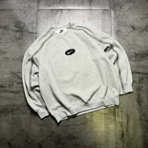Luxury Reps Nike Hoodie Red Cotton Pure Air Ribbed Fabric Autumn