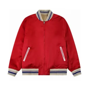 High Quality Gucci Jacket Red Autumn