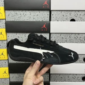 High Quality Luxury Balenciaga Casual Shoes Suede